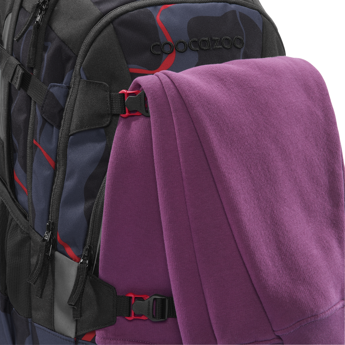 Coocazoo Schulrucksack MATE Lava Lines - Bild 3