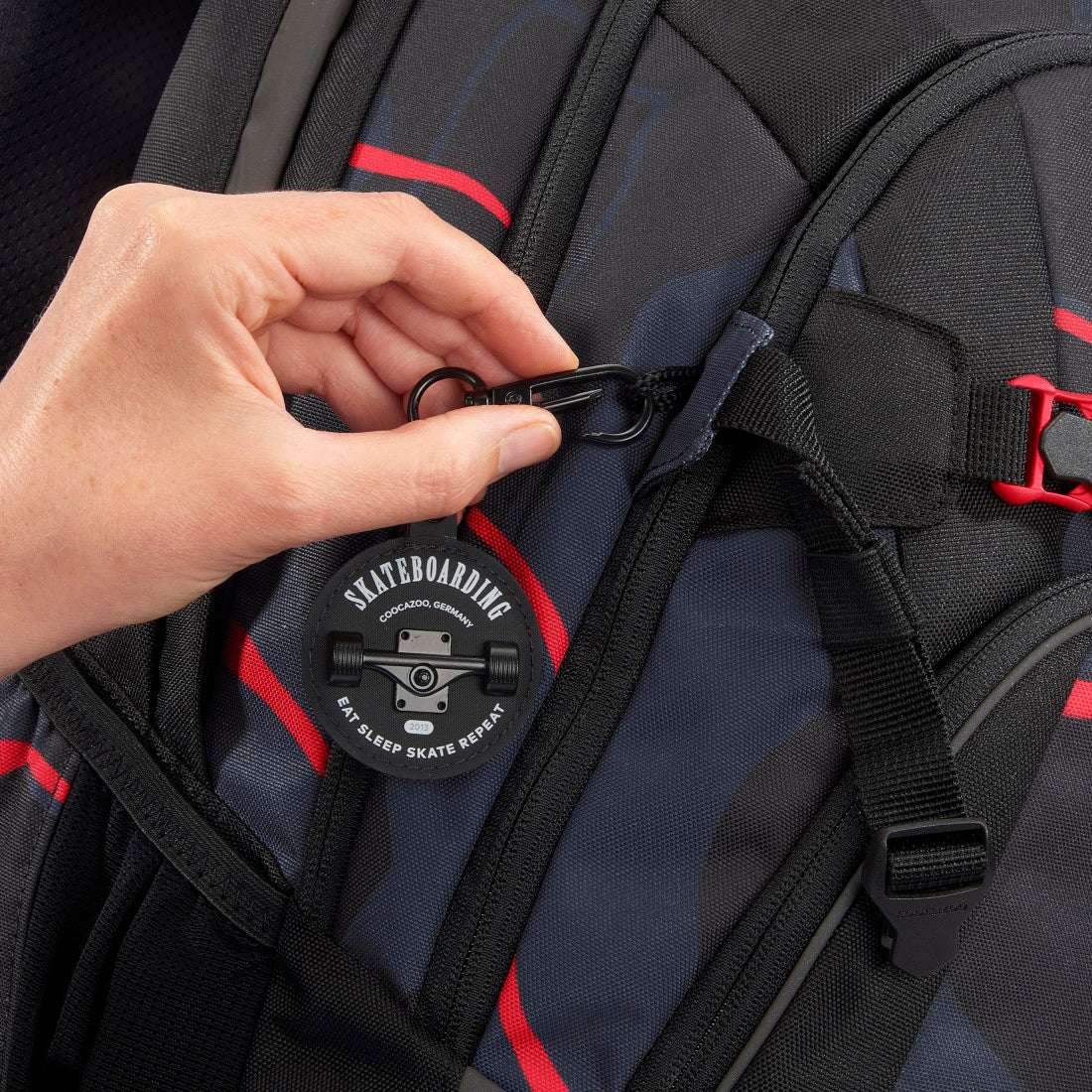 Coocazoo Schulrucksack MATE Lava Lines - Bild 8