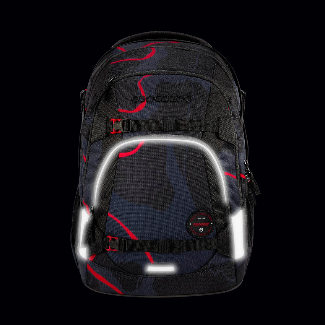 Coocazoo Schulrucksack MATE Lava Lines - Bild 5