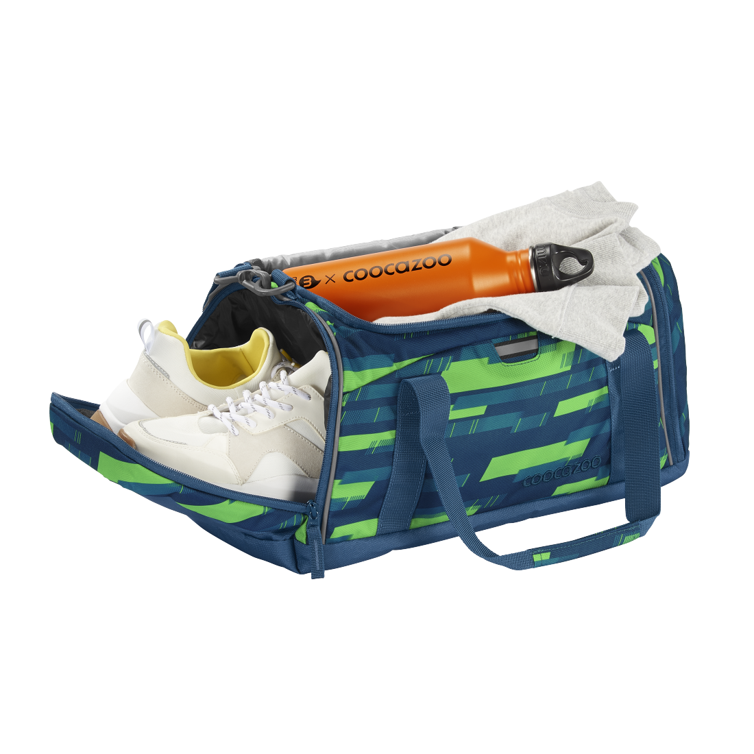 Coocazoo Sporttasche Lime Stripe - Bild 2