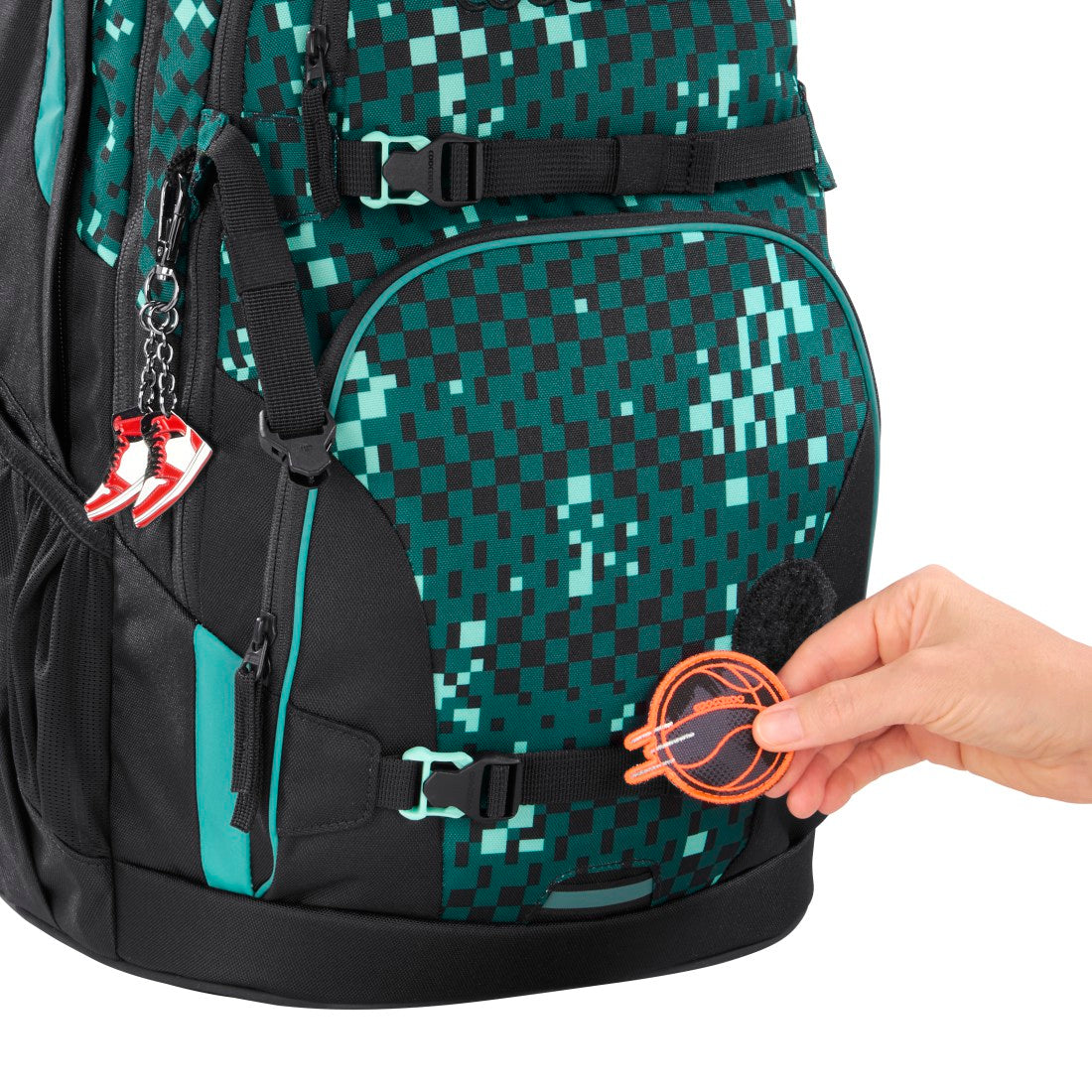 Coocazoo Rucksack Porter Pixel Blox - Bild 7