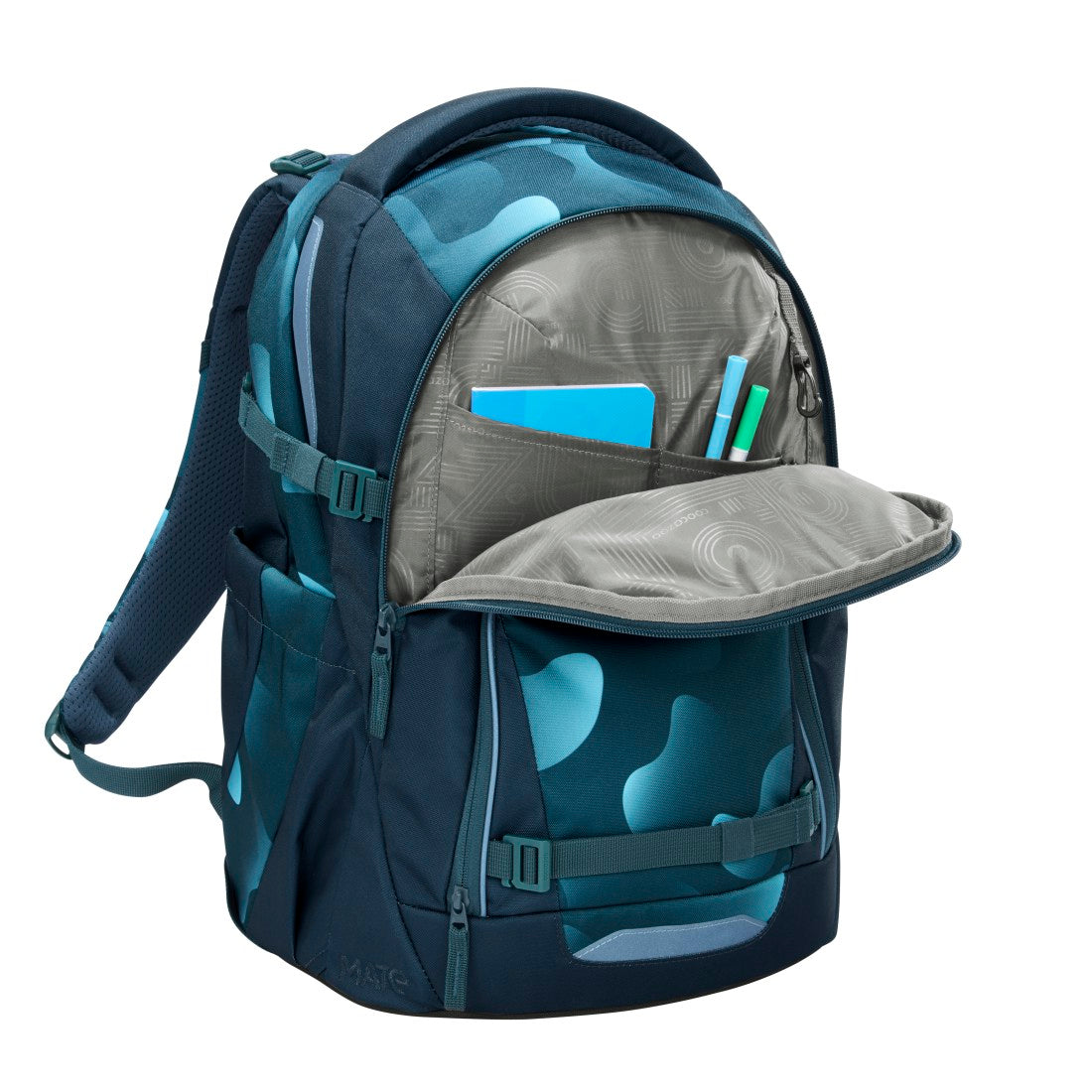 coocazoo Schulrucksack MATE Aqua Flow - Bild 3