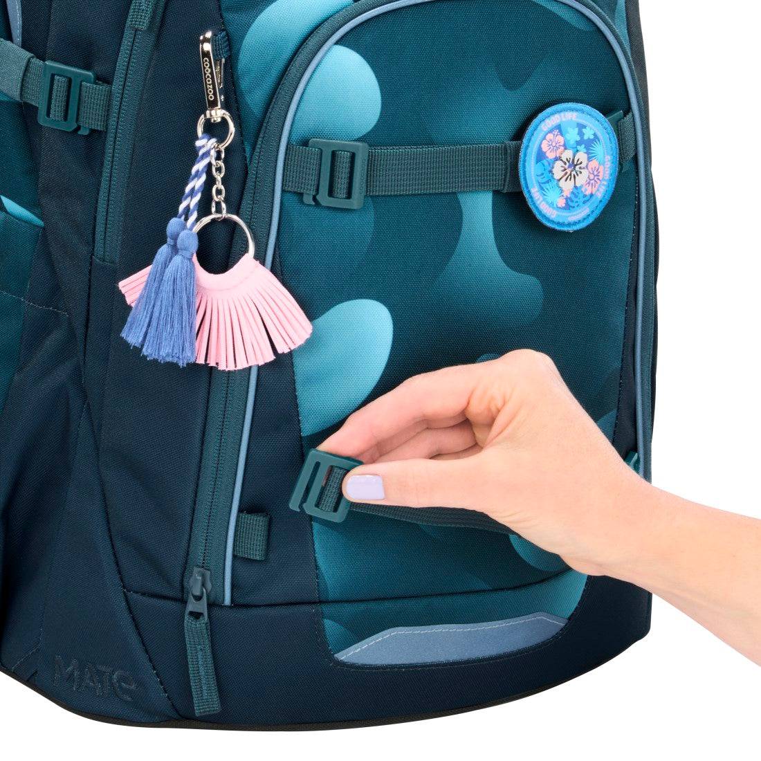 coocazoo Schulrucksack MATE Aqua Flow - Bild 4