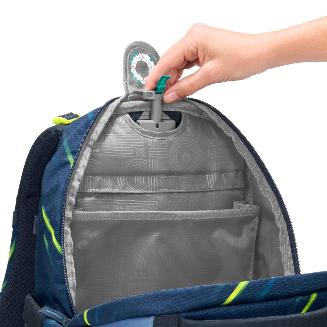 Coocazoo Rucksack Porter Fast Lime - Bild 7