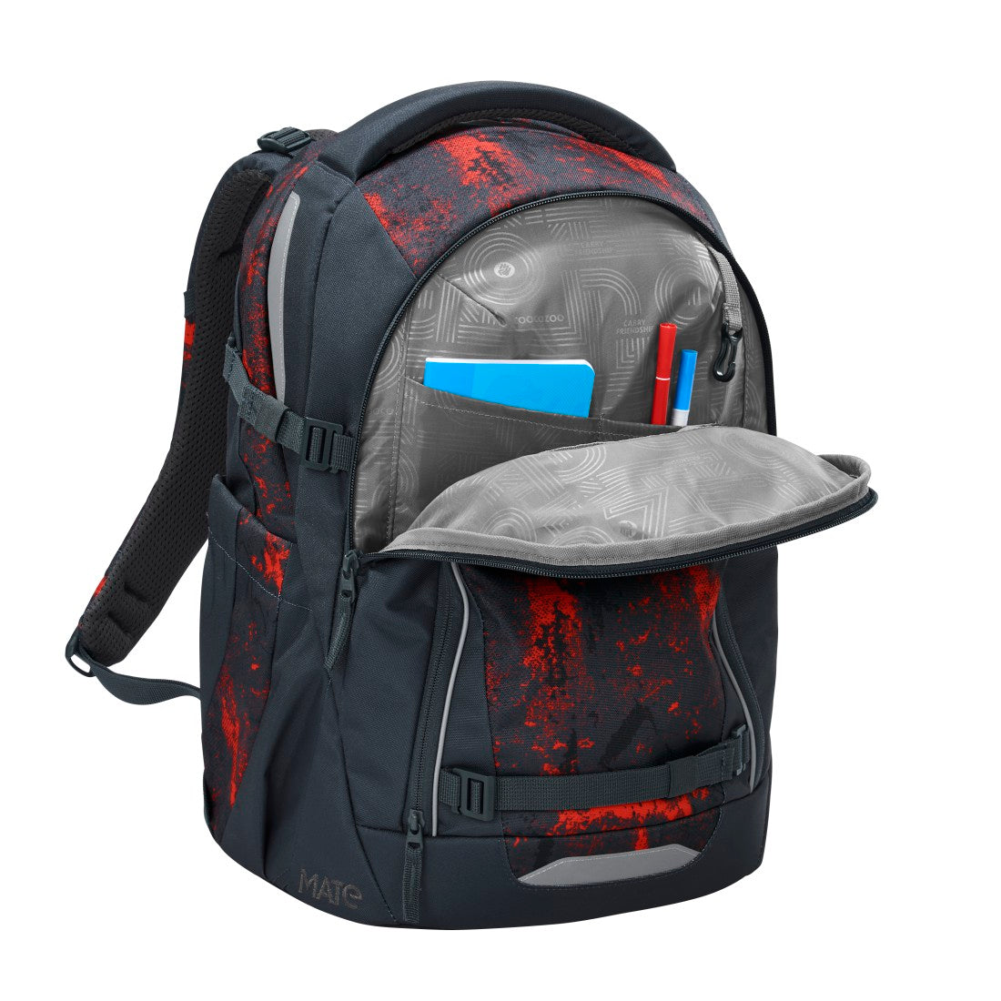 coocazoo Schulrucksack MATE Broken Black - Bild 4