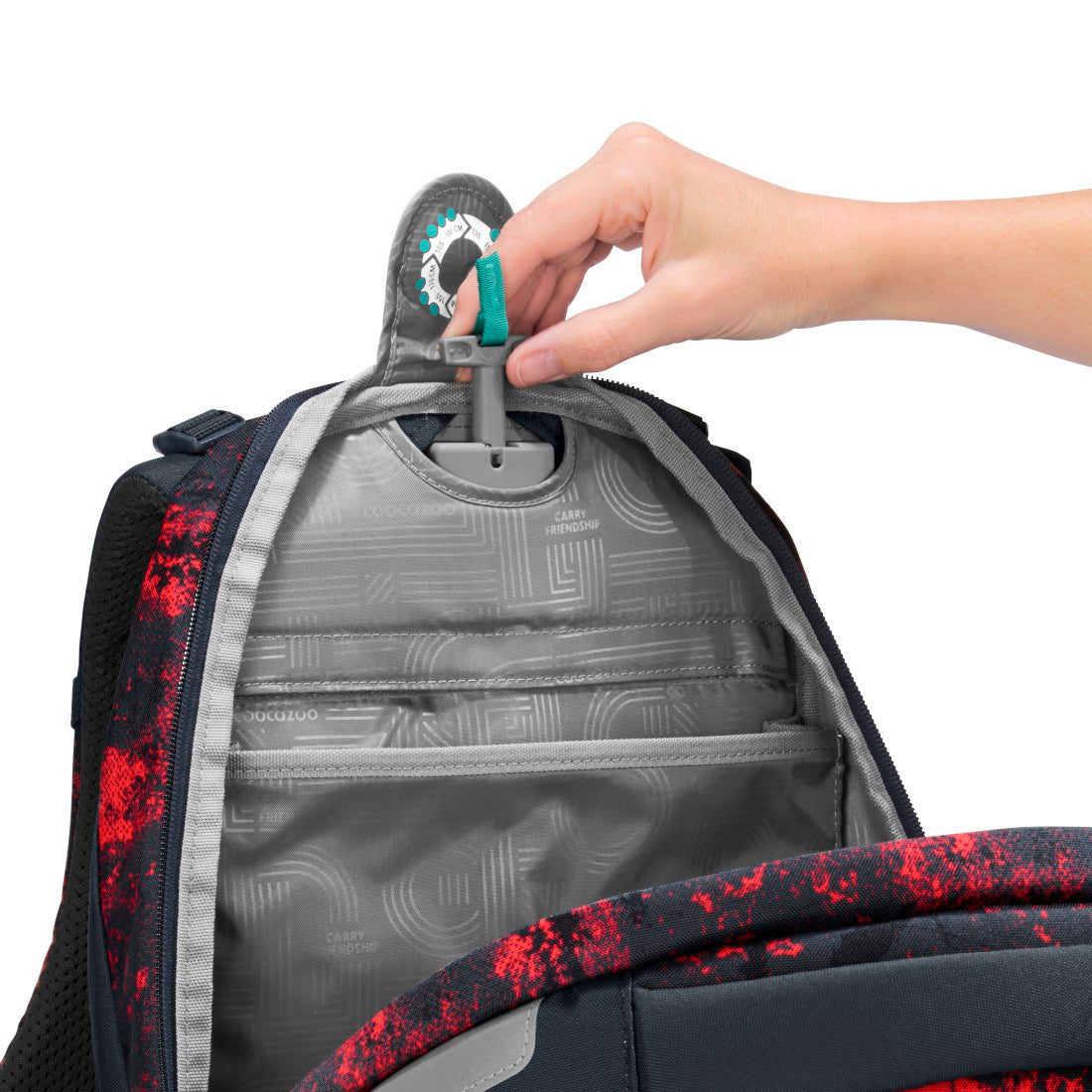 Coocazoo Rucksack Porter Broken Black - Bild 6
