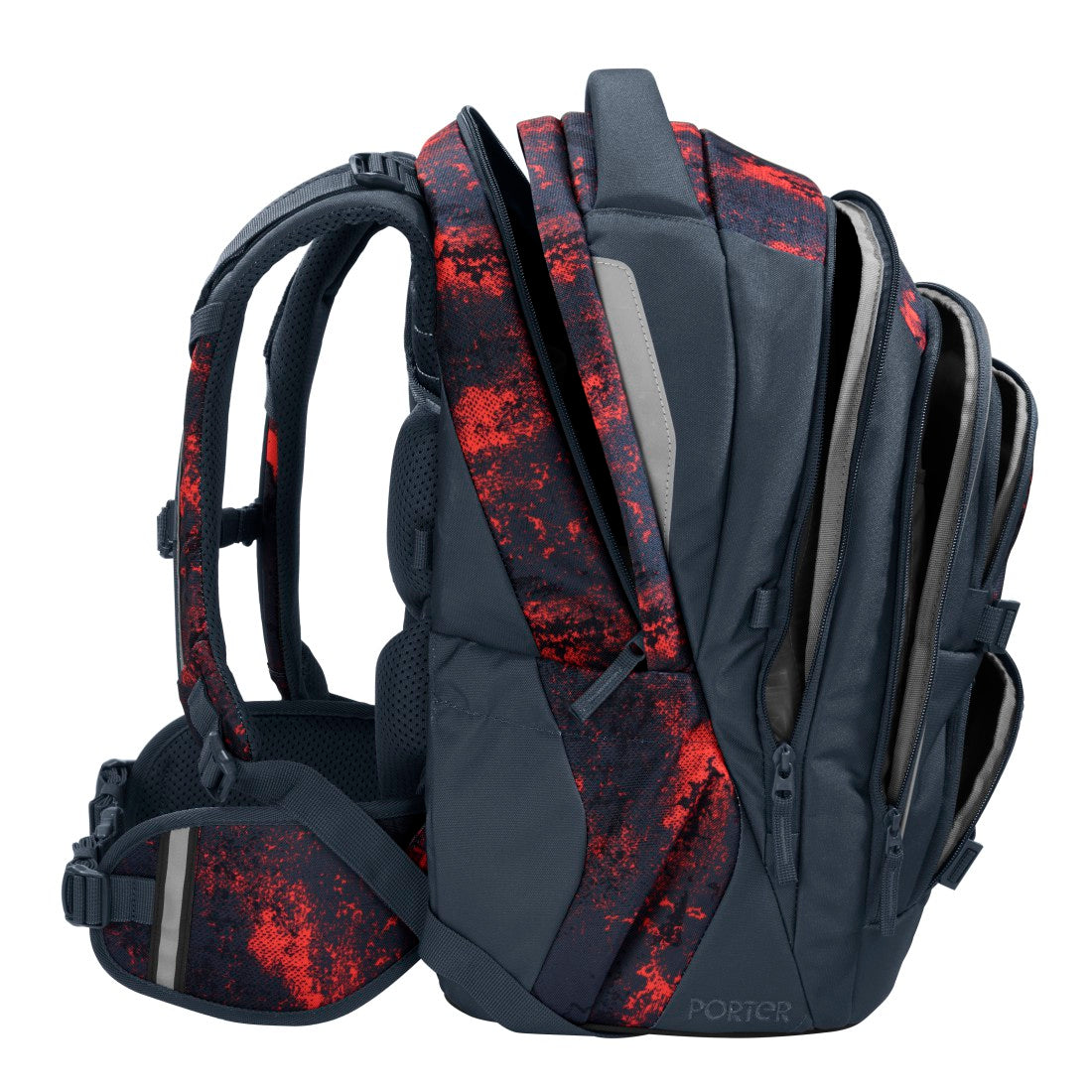 Coocazoo Rucksack Porter Broken Black - Bild 4