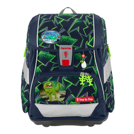 Step by Step 2IN1 PLUS Schulranzenset Wild T-Rex Taro 6-teilig