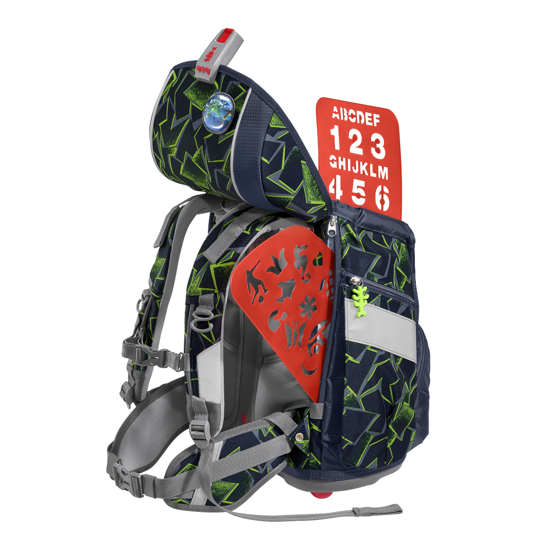 Step by Step 2IN1 PLUS Schulranzenset Wild T-Rex Taro 6-teilig - Bild 6