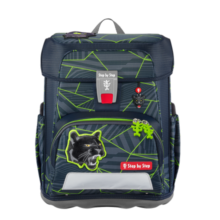 Step by Step CLOUD Schulranzenset Dark Cat Chiko 5-teilig