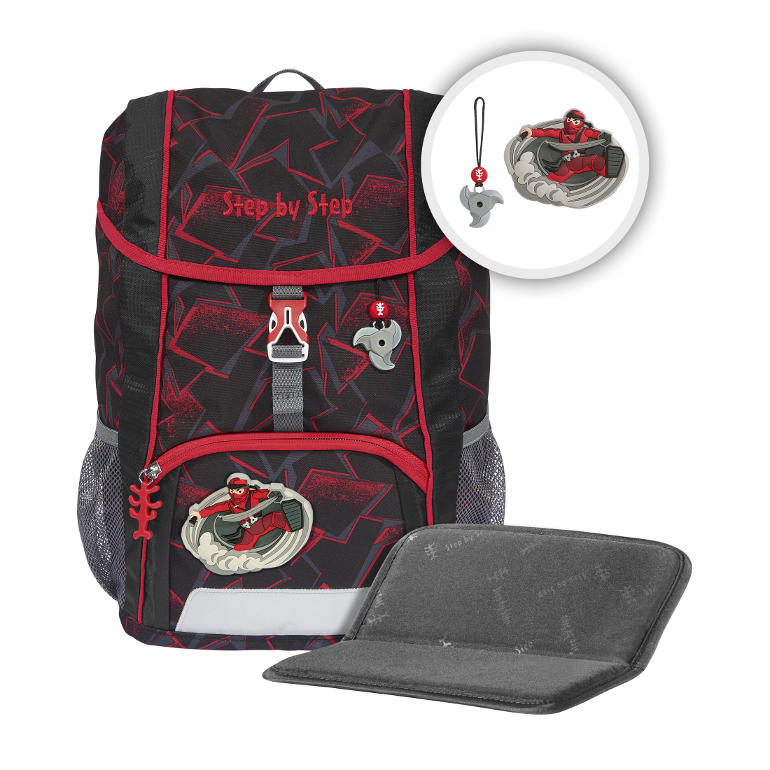 Step by Step KID Rucksack - Set Ninja Yuma, 3-teilig - Bild 2