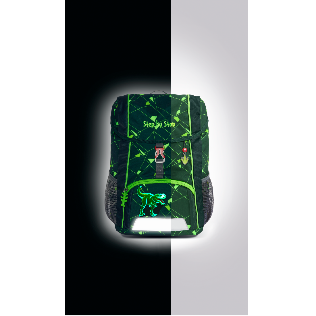 Step by Step KID SHINE - Special Edition Rucksack-Set Dino Night Tryo, 3-teilig - Bild 2