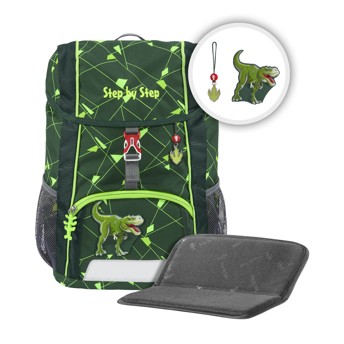 Step by Step KID SHINE - Special Edition Rucksack-Set Dino Night Tryo, 3-teilig - Bild 3