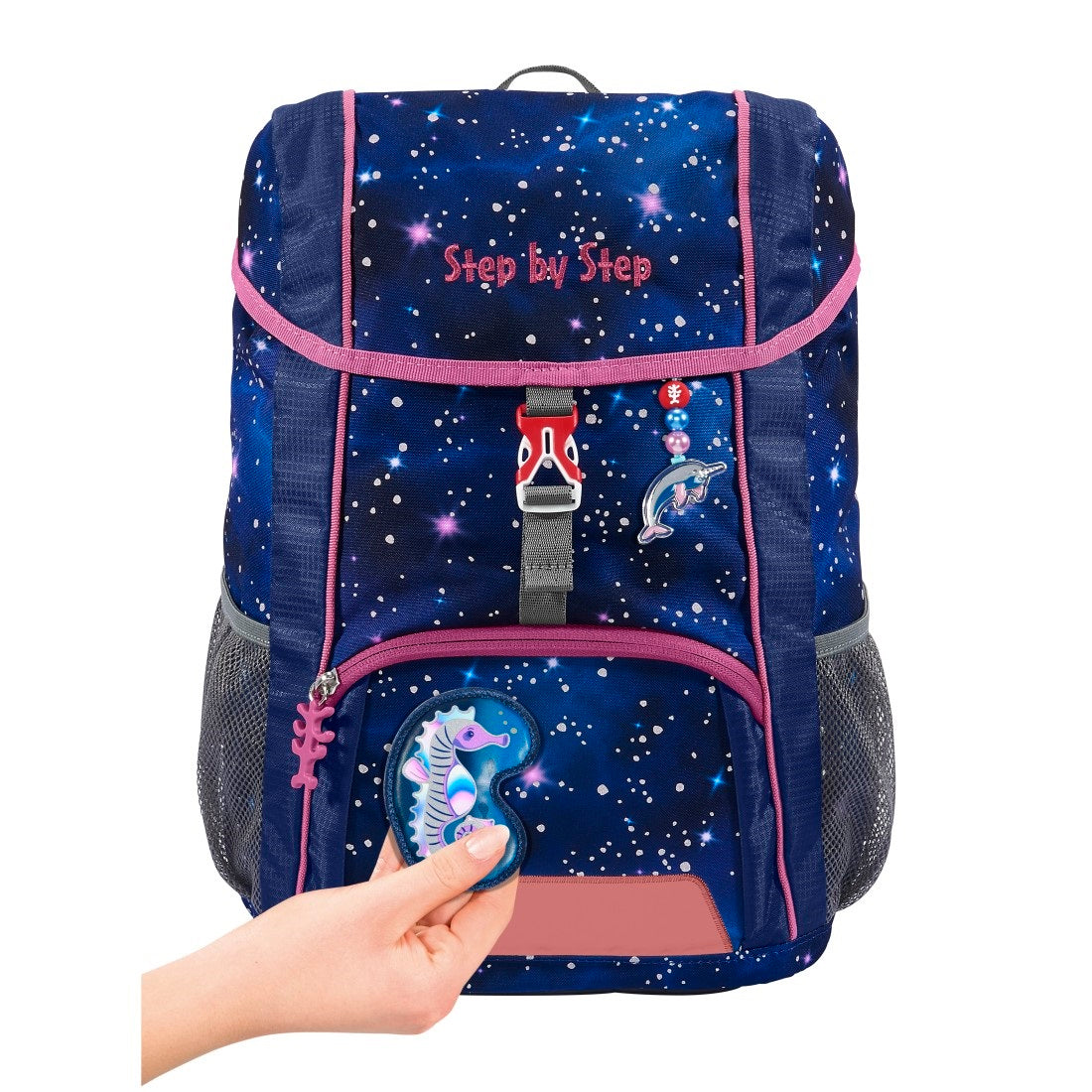 Step by Step KID REFLECT - Special Edition Rucksack - Set Star Seahorse Zoe, 3-teilig - Bild 7