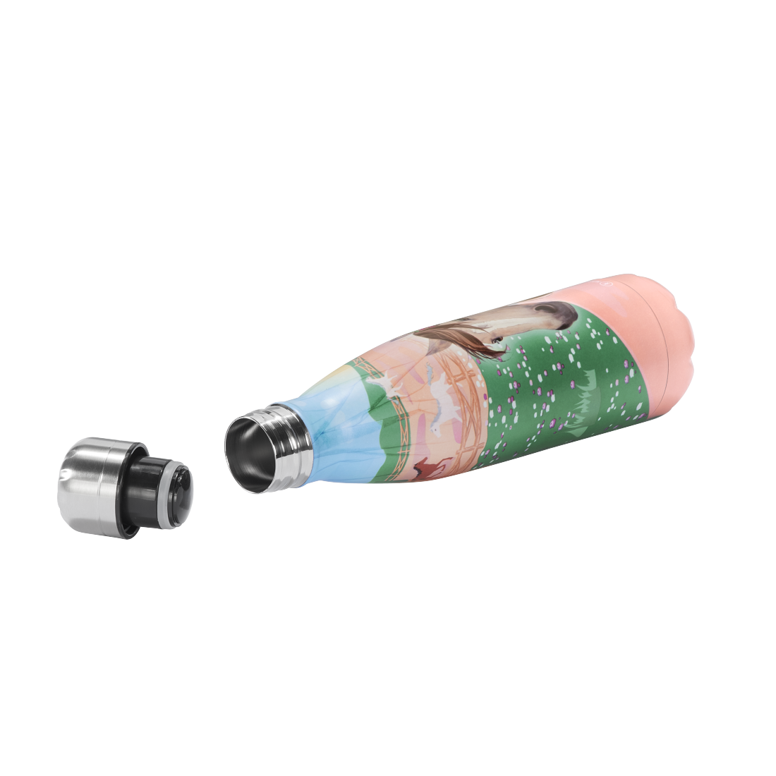 Step by Step Edelstahl-Trinkflasche Horse Lima - Bild 2