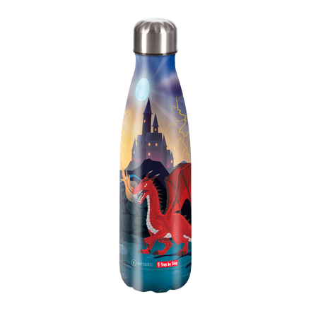 Step by Step Edelstahl-Trinkflasche Dragon Drako