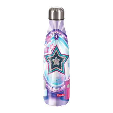 Step by Step Edelstahl-Trinkflasche Glamour Star Astra