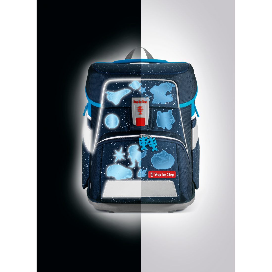 Step by Step Reflektierende Sticker Blau - Bild 3