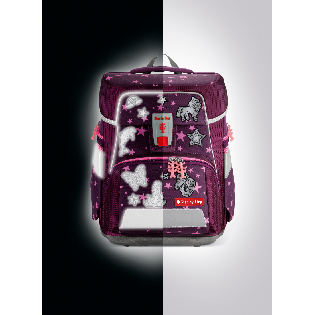 Step by Step Reflektierende Sticker Silber - Bild 3