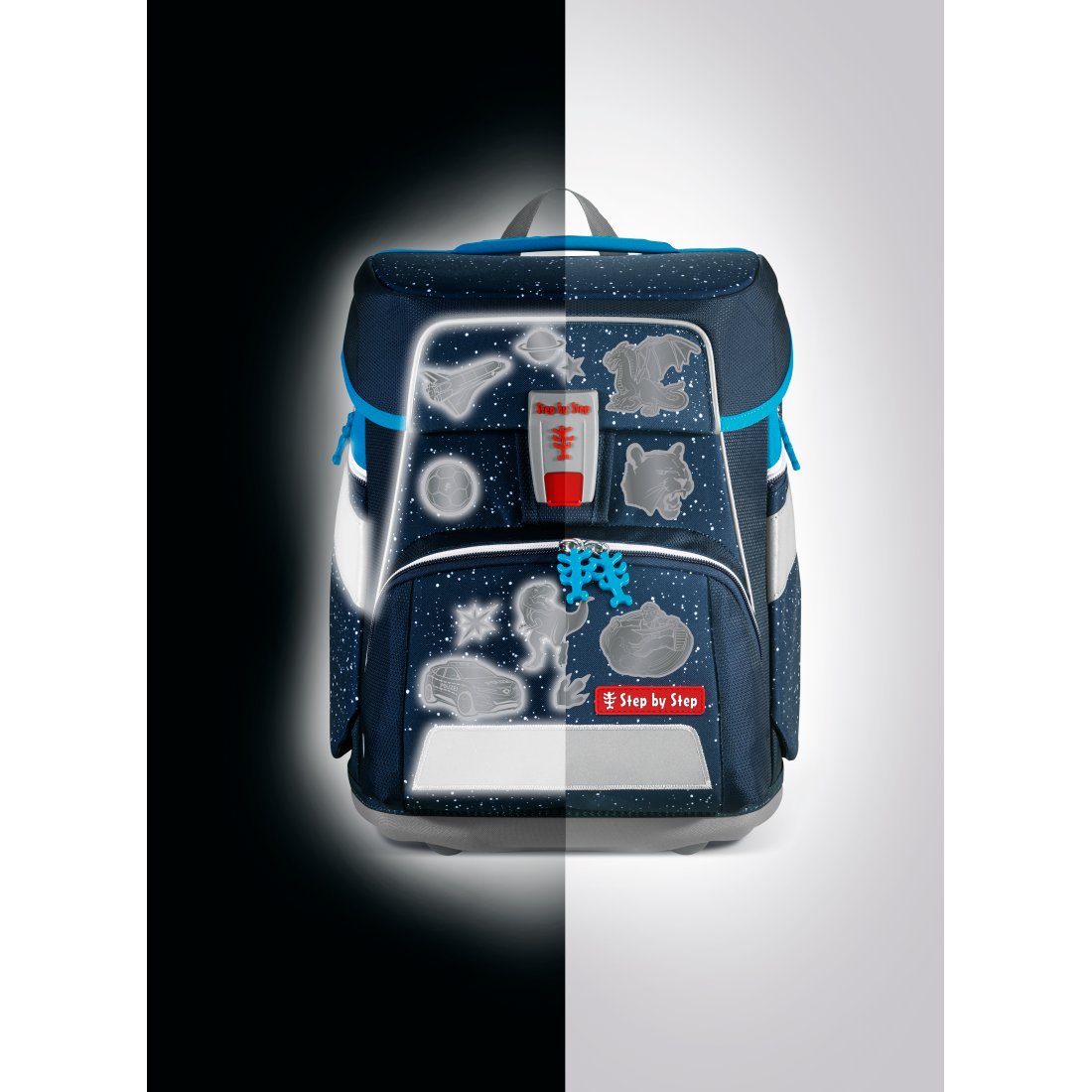 Step by Step Reflektierende Sticker Schwarz - Bild 3