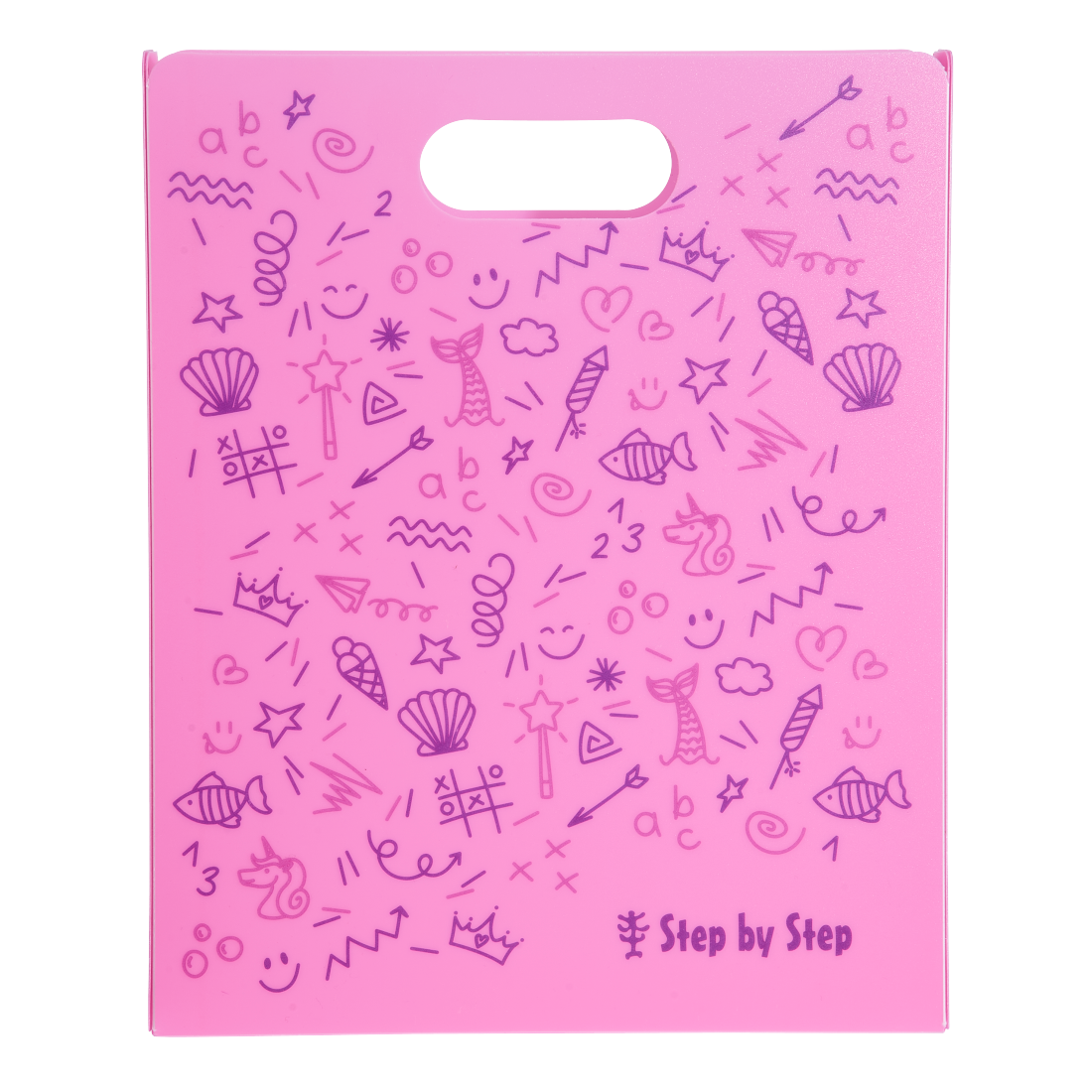 Step by Step Heftbox mit Tragegriff Pink - Bild 1