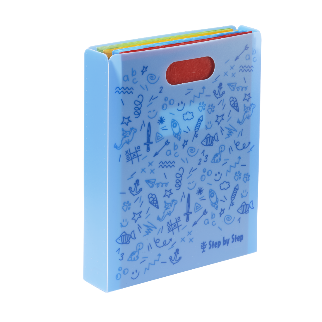 Step by Step Heftbox mit Tragegriff Blau - Bild 2