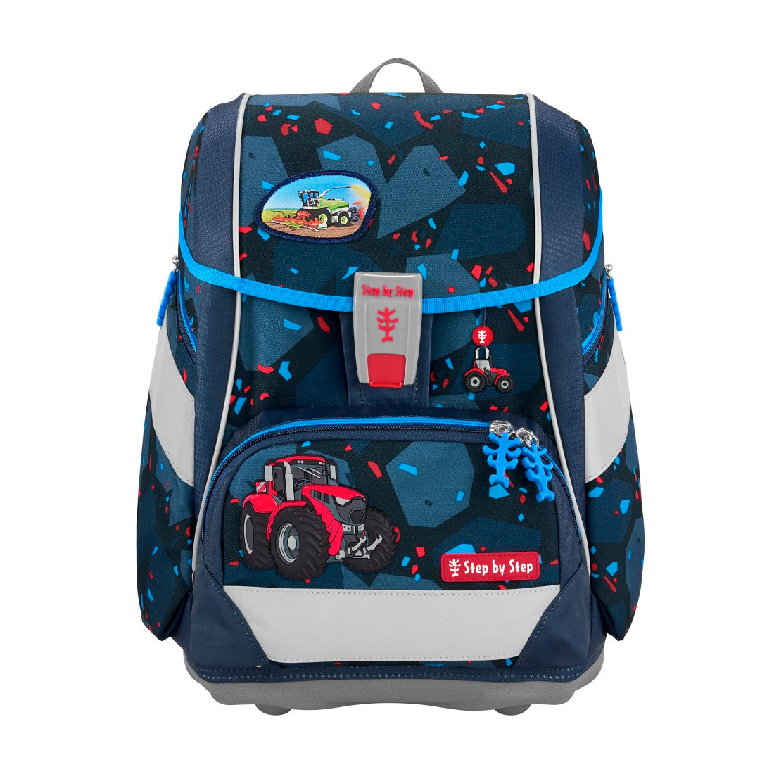 Step by Step 2IN1 PLUS Schulranzenset "Tractor Freddy", 6-teilig - Bild 1