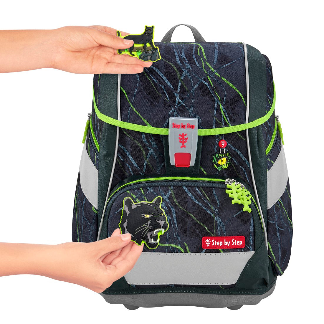 Step by Step 2IN1 PLUS Schulranzenset "Danger Cat Chiko", 6-teilig - Bild 7