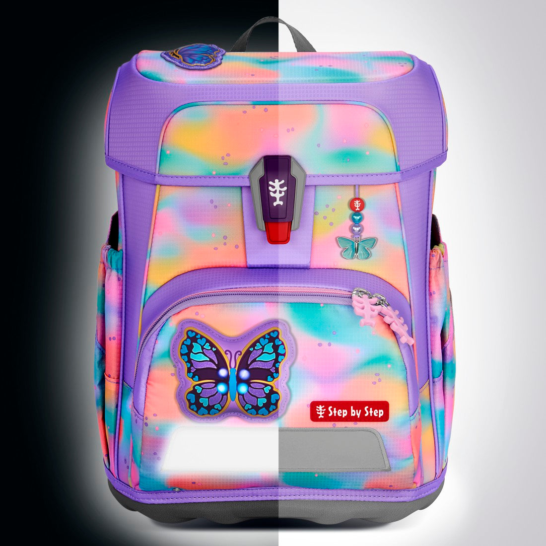 Step by Step CLOUD FLASH Schulranzenset Butterfly Luna 5-teilig - Bild 2