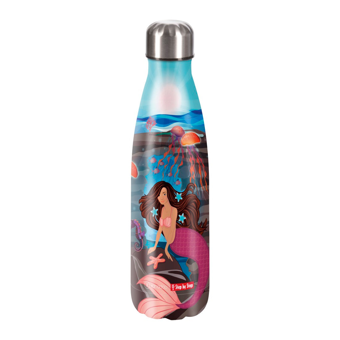 Step by Step Edelstahl-Trinkflasche Mermaid Delia - Bild 1