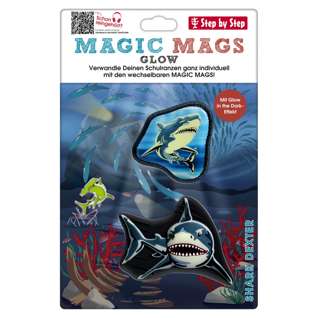 Step by Step MAGIC MAGS GLOW Shark Dexter - Bild 2
