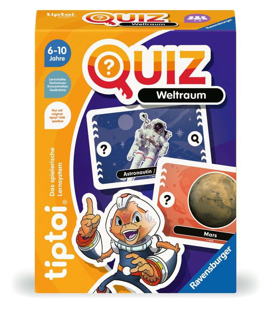 Tiptoi Quiz Weltraum 00.223 - Bild 1