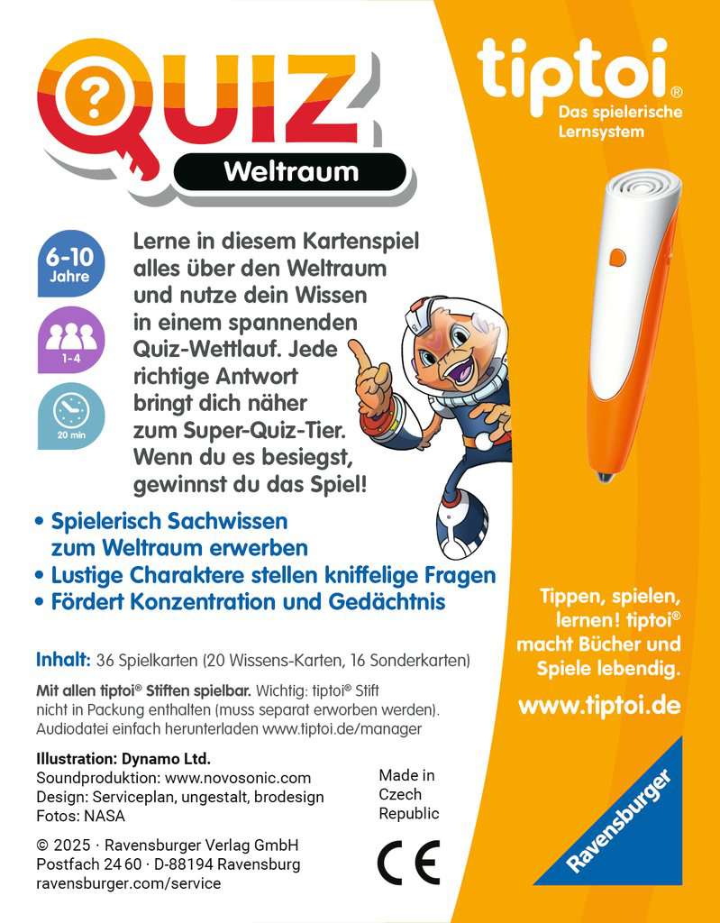 Tiptoi Quiz Weltraum 00.223 - Bild 2