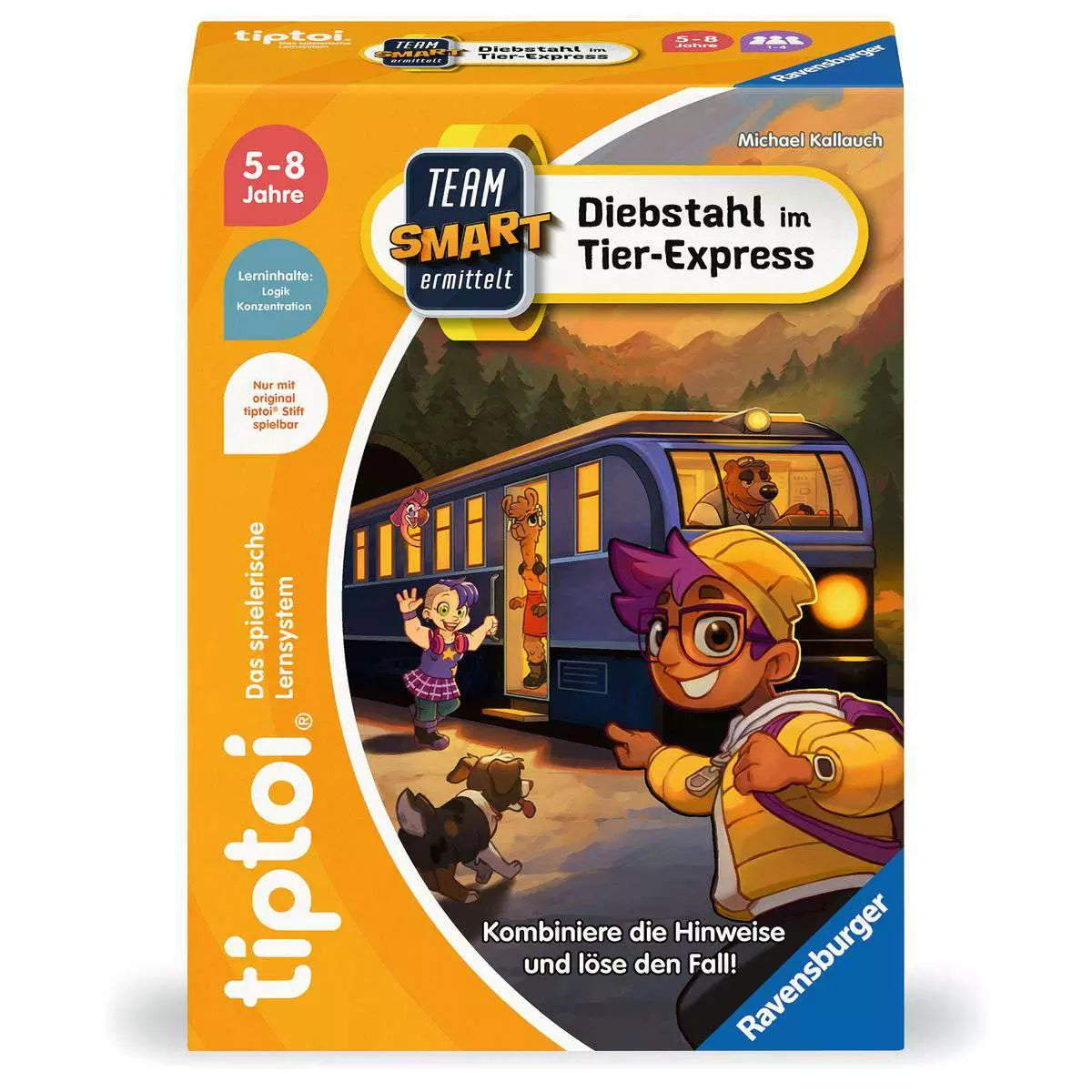 tiptoi Team SMART ermittelt: Diebstahl im Tier-Express 00.226 - Bild 1