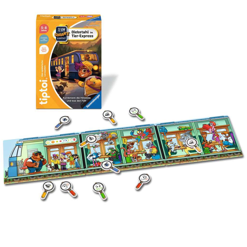 Tiptoi Team SMART ermittelt: Diebstahl im Tier-Express 00.226 - Bild 2