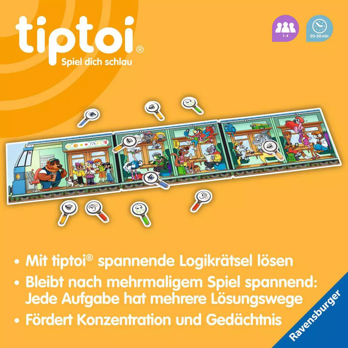 tiptoi Team SMART ermittelt: Diebstahl im Tier-Express 00.226 - Bild 6