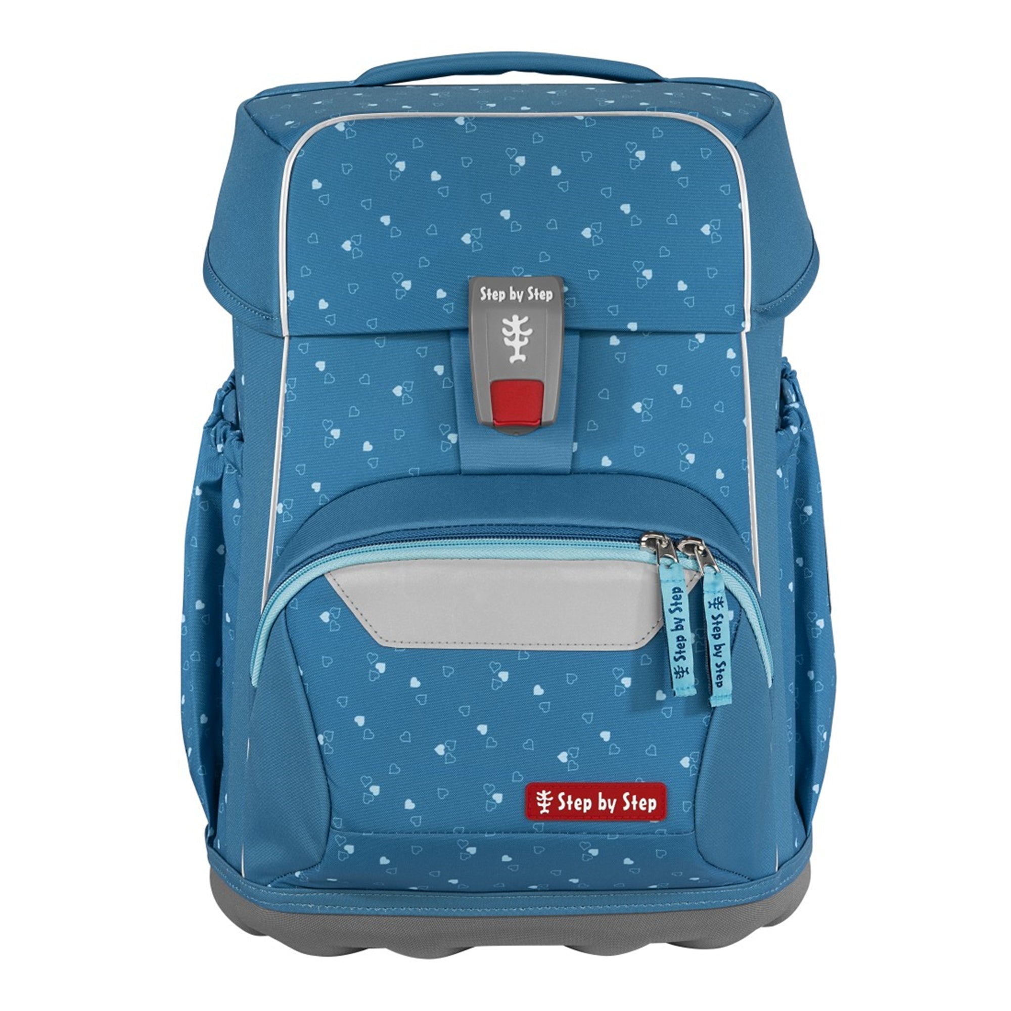 Step by Step BASIS Schulranzen-Set Blue Hearts, 4-teilig - Bild 2