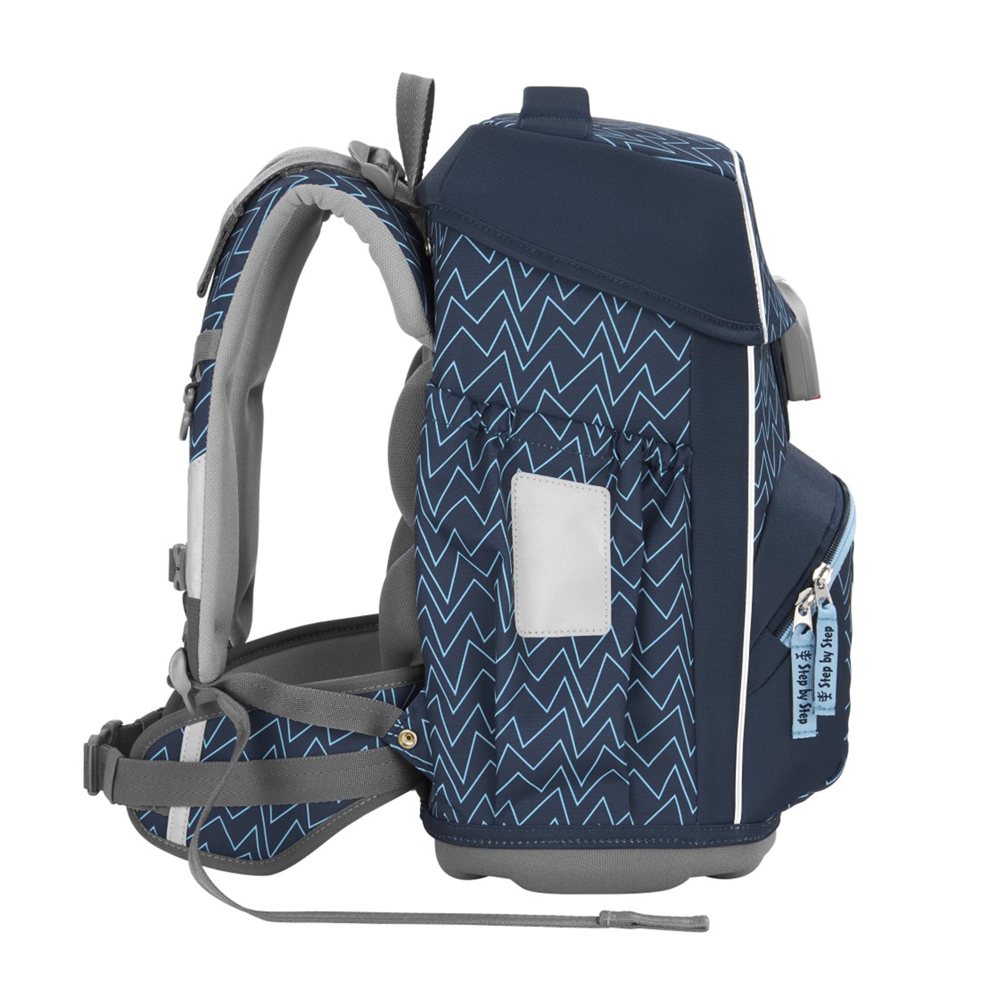 Step by Step BASIS Schulranzen-Set Blue Lines, 4-teilig - Bild 4