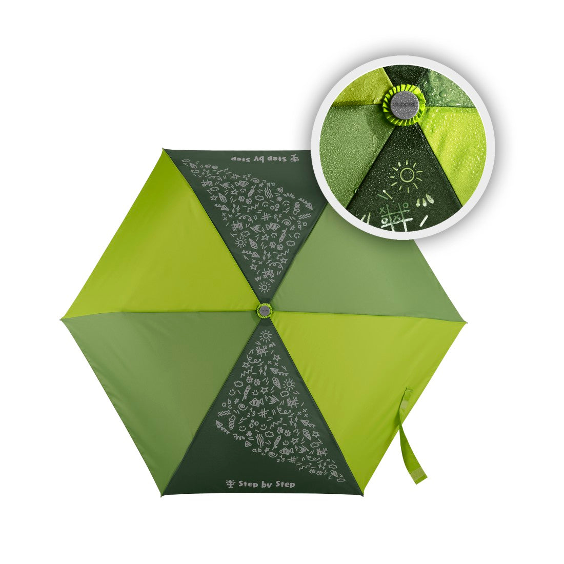 Step by Step Regenschirm Green Magic Rain EFFECT - Bild 2