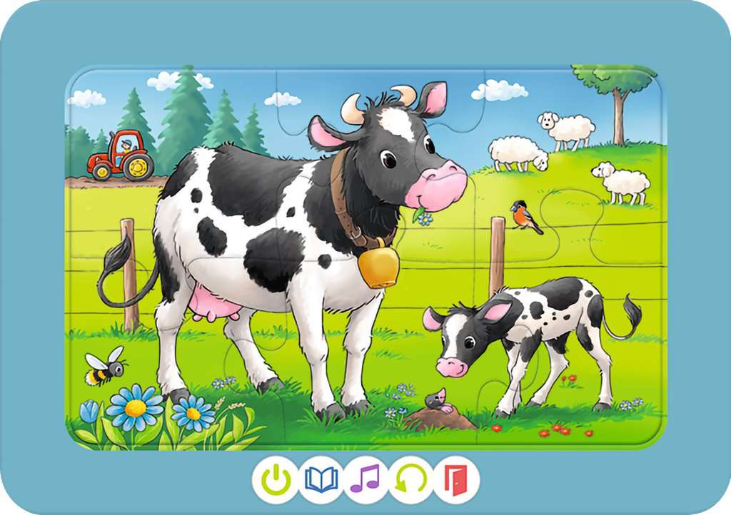 Tiptoi Puzzle 3 erste Puzzles: Bauernhof 00.229 - Bild 2