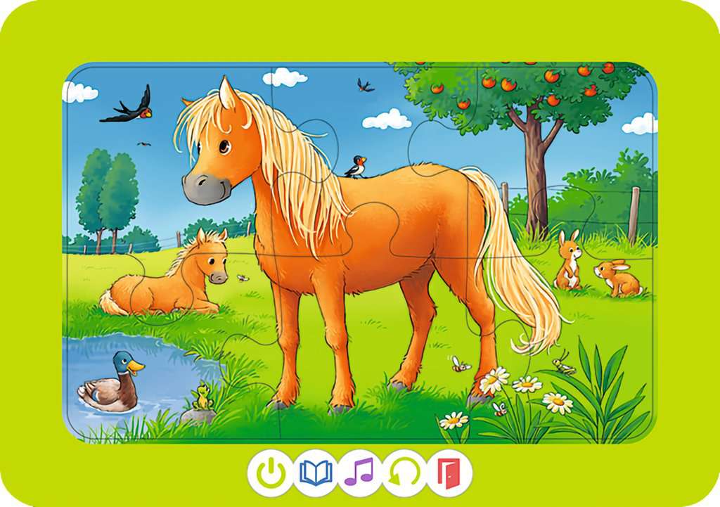 Tiptoi Puzzle 3 erste Puzzles: Bauernhof 00.229 - Bild 3