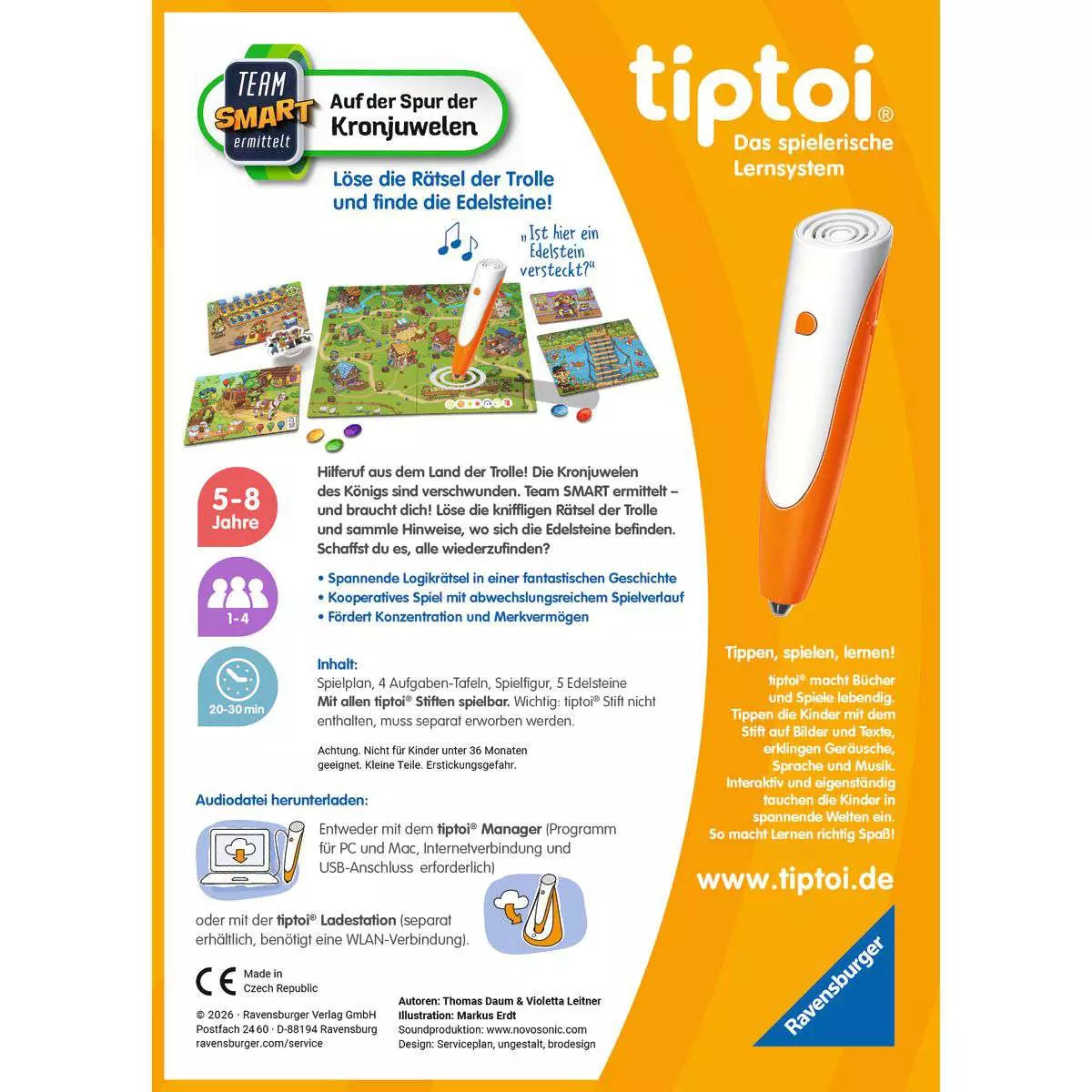 tiptoi Team SMART ermittelt: Auf der Spur der Kronjuwelen 00.238 - Bild 2