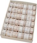 Goldina Geschenksband blau / weiss /  grau / beige / rose - Bild 2