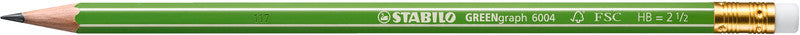 STABILO Bleistift GREENgraph mit Radierer - Bild 1