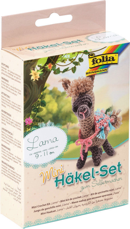 Mini-Häkel-Set Lama - Bild 1