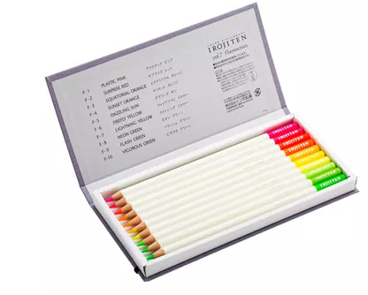Tombow Farbstift Irojiten leuchtende Farben 10er - Bild 2