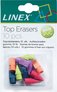 Linex Aufsteckradierer à 10