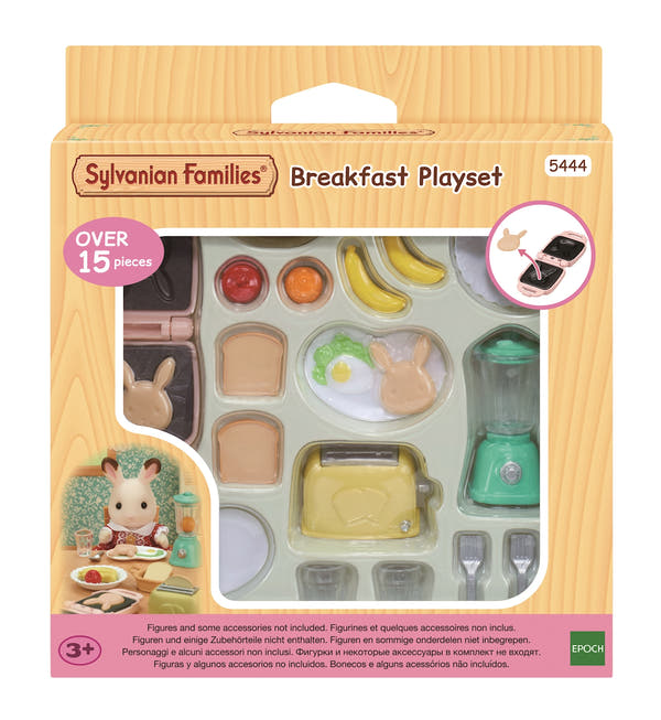 Sylvanian Frühstückset mit Toaster