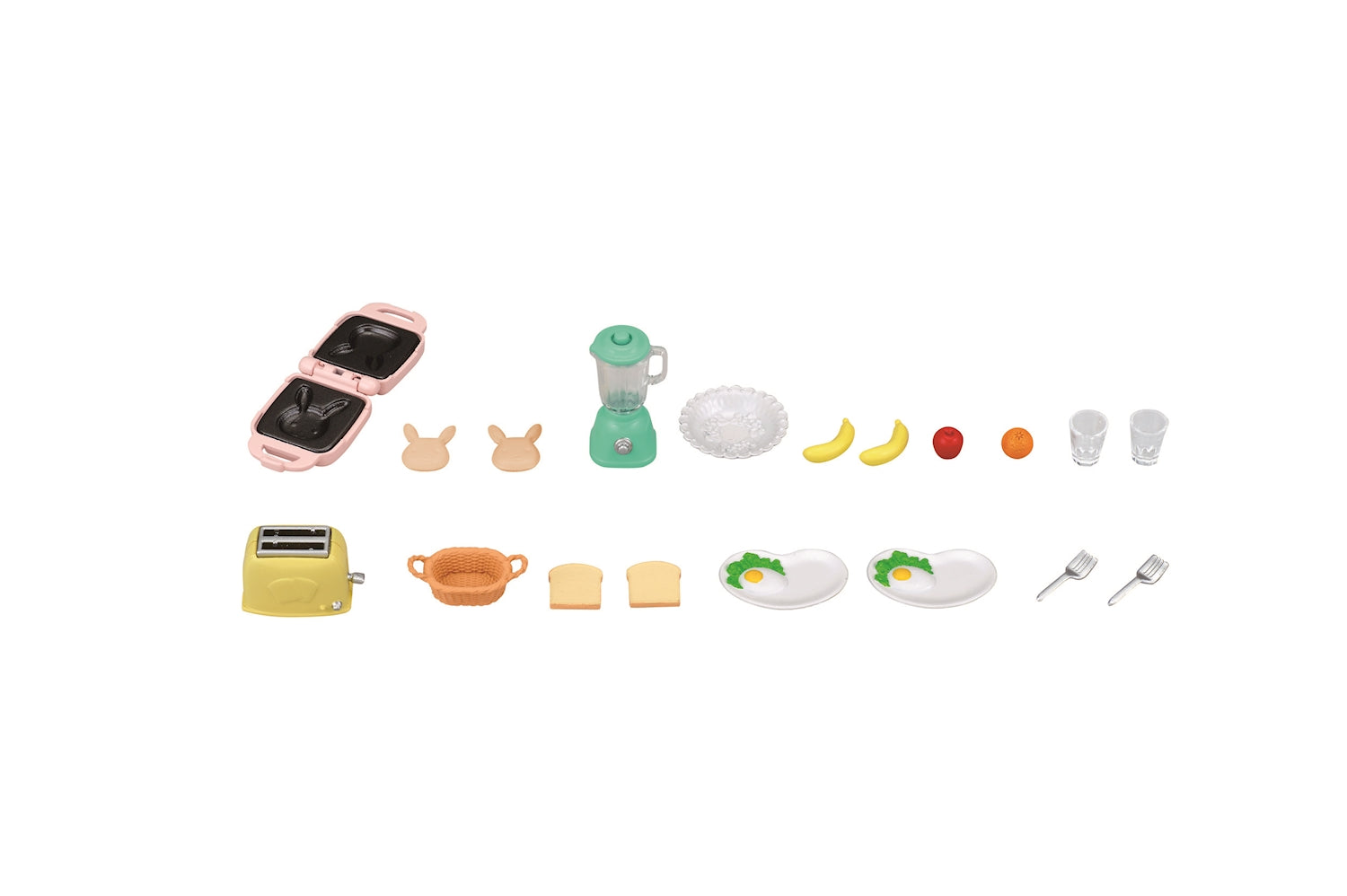 Sylvanian Frühstückset mit Toaster - Bild 3