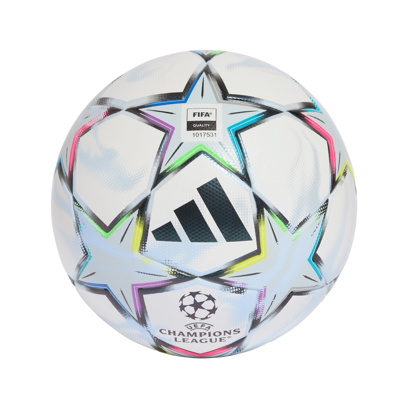 adidas UCL Ligaphase 26/27 Fussball mit Sternpanelen, adidas-Logo und FIFA-Quality-Zeichen